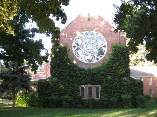 Morris Chapel is the site of many weddings, memorial services, holiday concerts and other events.